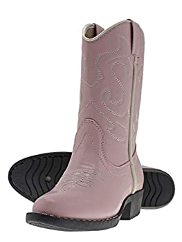 【中古】【輸入品・未使用】Canyon Trailsキッズリルカウボーイポインテッドトウ クラシックウェスタンロデオブーツ(幼児/小さな子供) US サイズ: 8 Toddler カラー: ピンク|スカイマーケットプラス