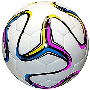 【中古】【輸入品・未使用】American Challenge Rio サッカーボール ホワイトゴールド ラズベリーアクア サイズ5｜スカイマーケットプラス