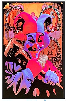 【中古】【輸入品・未使用】Insane Clown Posse (ICP) カーネージ トムウッド製 ブラックライトポスター フロック 23x35インチ