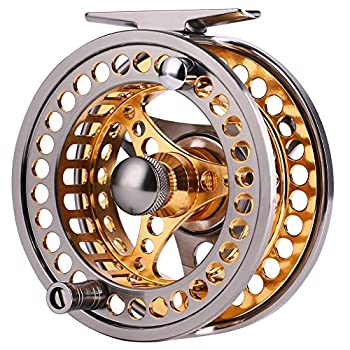 【中古】【輸入品・未使用】(5/6 Reel) - Fly Fishing Reel Large Arbour 2+1 BB with CNC-machined Aluminium Alloy Body and Spool in Fly Reel Sizes 5/6%ｶﾝﾏ%7/8
