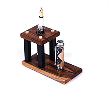 【中古】【輸入品・未使用】Bocote and Ebony 縦型スタンド ペン1本