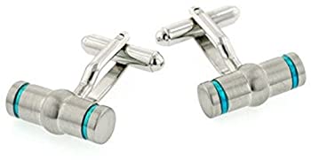 【中古】【輸入品・未使用】エナメルチューブスタイルCufflinks