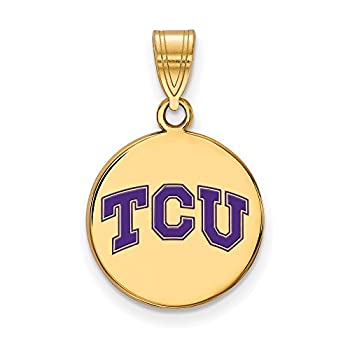 【中古】【輸入品・未使用】TCU Medium (5?/ 8インチ) エナメルディスクペンダント(ゴールドメッキ)|スカイマーケットプラス