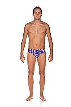 【中古】【輸入品・未使用】Arena メンズ 粉砕ガラス ブリーフ 水着 22 パープル｜スカイマーケットプラス
