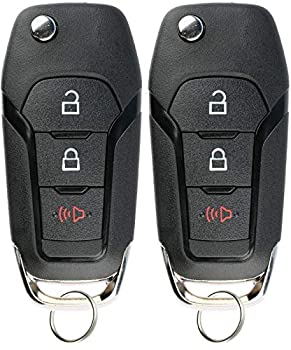 【中古】【輸入品・未使用】KeylessOption キーレスエントリー カーリモートアンカットイグニッションフリップキーフォブ フォード F150 F250 N5F-A08TAA用 (2個パック)｜スカイマーケットプラス