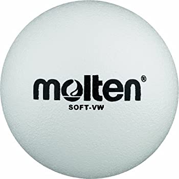 【中古】【輸入品・未使用】Molten Softball Volley Ball - White by Molten｜スカイマーケットプラス
