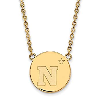 【中古】【輸入品・未使用】Navy Large ( 3?/ 4インチ)ディスクペンダント(ゴールドメッキ)