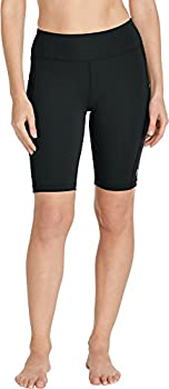 【中古】【輸入品・未使用】Coolibar UPF 50?+ Women  Swimming Shorts???Sun保護用 カラー: ブラック