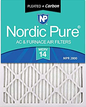 【中古】【輸入品・未使用】Nordic Pure 16x25x1 MERV10 プリーツAC ファーネス用