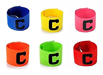 【中古】【インポート品・未当てはめる】6?PcsアウトドアFootball Soccer延性のある合わせる能力のあるなキャプテンアームバンドスポーツPlayer周波数帯域forキッズ、小わっぱ用