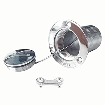 【中古】【輸入品・未使用】NRC&XRC 新しいキャスティング 1-1/2インチ (38mm) ボートウォーターデッキフィラー キーキャップ付き 水マリン316ステンレススチール金具 ボー