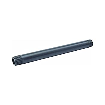 【中古】【インポート品・未当て嵌める】B \u0026 K Pvcニップル1?/2?%ﾀﾞﾌﾞﾙｸｫｰﾃ% x 6?%ﾀﾞﾌﾞﾙｸｫｰﾃ%薄墨色時間割り80
