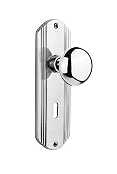 【中古】【輸入品・未使用】Nostalgic Warehouse Decoプレートwith Keyhole新しいYorkノブ Privacy - 2.375%ﾀﾞﾌﾞﾙｸｫｰﾃ% 702605 1