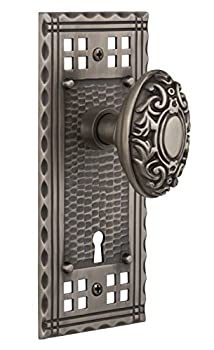 【中古】【輸入品・未使用】Nostalgic Warehouse Craftsmanプレートwith Keyhole Victorianノブ Mortise - 2.25%ﾀﾞﾌﾞﾙｸｫｰﾃ% 715763 1