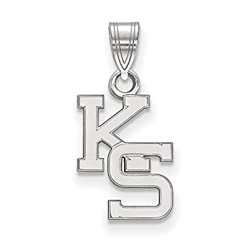 【中古】【輸入品・未使用】Kansas State Small (1?/ 2インチ) ペンダント(10?Kホワイトゴールド)