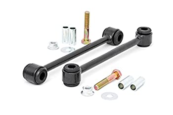 【中古】【輸入品・未使用】Rough Country フロントスウェイバー クイックディスコネクト 1987-1995 Jeep Wrangler YJ対応 4%ﾀﾞﾌﾞﾙｸｫｰﾃ% ブラック 7593 18,447円