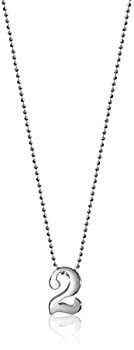 【中古】【輸入品・未使用】[アレックスウー]Alex Woo %ﾀﾞﾌﾞﾙｸｫｰﾃ%Little Numbers%ﾀﾞﾌﾞﾙｸｫｰﾃ% Sterling Silver Number 2 Pendant Necklace%ｶﾝﾏ% 16%ﾀﾞﾌﾞﾙｸｫｰﾃ% ネックレス