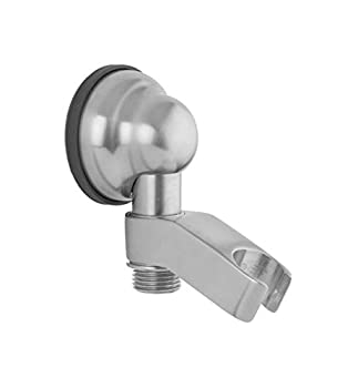 【中古】【輸入品・未使用】Jaclo 6420-WH Traditional Wall-Mounted 1/2%ダブルクォーテ% Male x 1/2%ダブルクォーテ% Female Hand Shower Supply Elbow and Holder%カンマ% White 141[|スカイマーケットプラス