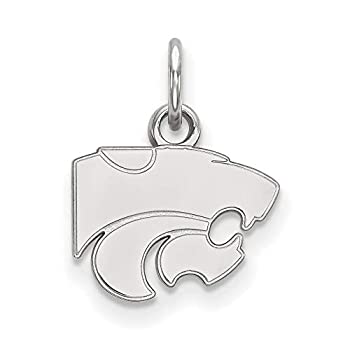 【中古】【輸入品・未使用】Kansas State Extra Small (3?/ 8インチ) ペンダント(10?Kホワイトゴールド)