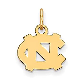 【中古】【輸入品・未使用】North Carolina Extra Small (3?/ 8インチ) ペンダント(10?Kイエローゴールド)