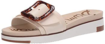 【中古】【輸入品・未使用】Sam Edelman レディース Ariane スライドサンダル US サイズ: 7.5 カラー: ホワイト