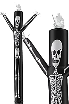 【中古】【インポート品・未当て嵌める】Torero Inflatables Air Dancer Skeleton Tube Man Inflatable Sky Puppet Attachment%ｶﾝﾏ% Black by Torero Inflatables