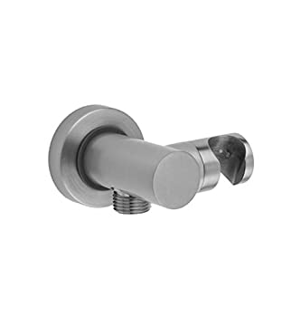 【中古】【輸入品・未使用】Jaclo 6458-PB Contemporary Wall-Mounted 1/2%ダブルクォーテ% Male x 1/2%ダブルクォーテ% Female Hand Shower Supply Elbow and Holder%カンマ% Polished B|スカイマーケットプラス