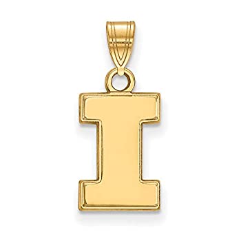 【中古】【輸入品・未使用】イリノイSmall (1?/ 2インチ) ペンダント(14?Kイエローゴールド)｜スカイマーケットプラス