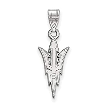 【中古】【輸入品・未使用】アリゾナ州状態大3?/ 4インチペンダント14?Kホワイトゴールド