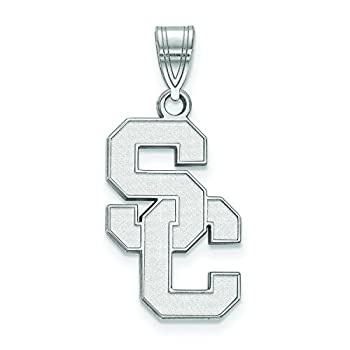【中古】【輸入品・未使用】LogoArt 10k ホワイトゴールド 南カリフォルニア大学 ラージペンダント｜スカイマーケットプラス