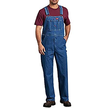 【中古】【輸入品・未使用】Dickies - - 8396インディゴオーバーオール%ｶﾝﾏ% 48W x 32L%ｶﾝﾏ% Stonewashed Indigo Blue