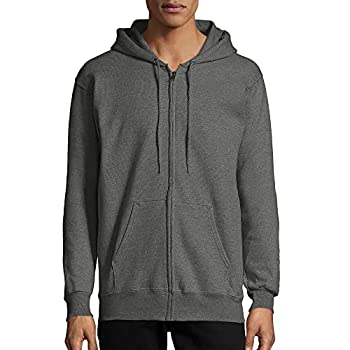 【中古】【輸入品・未使用】Hanes F280 Ultimate Cotton Fleece Full-Zip Adult Hoodie Size Double Extra Large\u0026#44; Charcoal Heather Black
