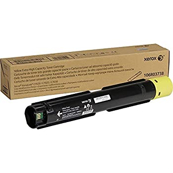 【中古】【輸入品・未使用】GENUINEXEROXYELLOWHIGHCAPACITYTONERCARTRIDGEFORTHEXEROXC7020/25/30(15%ｶﾝﾏ%000PAGES)