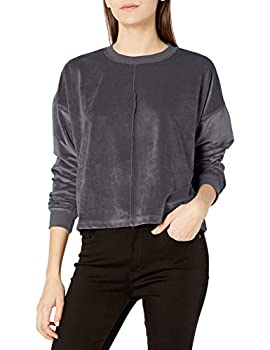 【中古】【インポート品・未当て嵌める】Roxy レディース クリスタルコーブ 天鵞絨 クルーネックフリース US 大きさ: Large