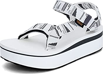 【中古】【インポート品・未当て嵌める】Teva(テバ) レディース 滑っこい質問用紙 ユニバーサル サンダル US 大きさ: 9