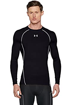 【中古】【輸入品・未使用】Under Armour メンズ HeatGear Armour 長袖コンプレッションシャツ XL-R ブラック
