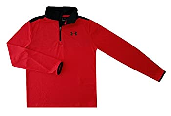 【中古】【輸入品・未使用】Under Armour Velocity 1/4 Zip Big Boys 8-18 Athletic Shirt UPF 30 Anti Odor Top