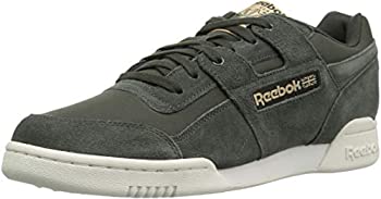 【中古】【インポート品・未当て嵌める】Reebok Men\u0027s Workout Plus Cross Trainer%ｶﾝﾏ% rs/Dark Cypress/Sahara/ch%ｶﾝﾏ% 9.5 M US