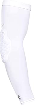 【中古】【輸入品・未使用】Under Armour 統合フットボールパンツ パッド入りフットボールガード 試合の日用フットボールパンツ ユース&大人サイズ ホワイト 大人用 Sサイズ