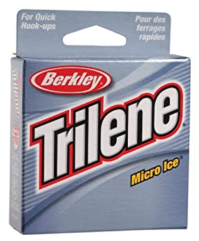 【中古】【輸入品・未使用】Berkley Trilene マイクロアイスフィッシング糸 110ヤードスプール トリクロロエチレン製 110 Yd%ｶﾝﾏ% pound test 6
