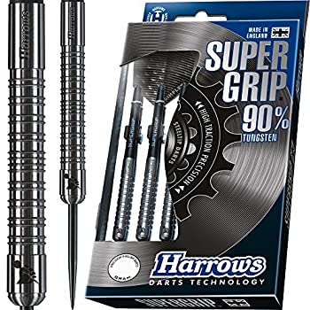 【中古】【輸入品・未使用】HARROWS スーパーグリップ 90%タングステンスチールチップダーツ 25g｜スカイマーケットプラス