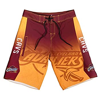 【中古】【輸入品・未使用】KLEW NBA Cleveland Cavaliersグラデーションボードショーツ XL レッド｜スカイマーケットプラス