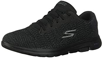 【中古】【インポート品・未当てはめる】Skechers レディース Go Walk 5-True スニーカー%ｶﾝﾏ% 黒いこと/白いこと%ｶﾝﾏ% 5