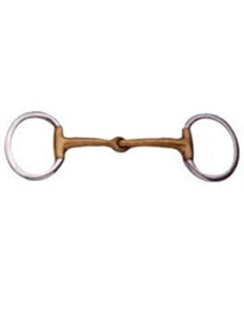 【中古】【輸入品・未使用】Korsteel銅口Eggbutt Snaffle