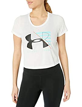 【中古】【インポート品・未当て嵌める】Under Armour Women \u0027s Run Vanguard Boxy ティーシャツ X-Small 白いこと