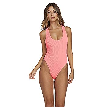 【中古】【輸入品・未使用】Volcom Women's on UR Neon One Piece Swimsuit|スカイマーケットプラス