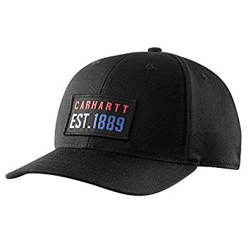 【中古】【輸入品・未使用】Carhartt Men's Force Full Back Graphic Cap%ｶﾝﾏ% Black%ｶﾝﾏ% OFA｜スカイマーケットプラス