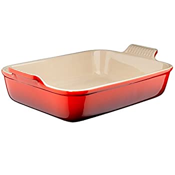 【中古】【輸入品・未使用】ル・クルーゼ ヘリテージストーンウェア オーブン皿 12 x 9 Inch レッド PG07003A-3267
