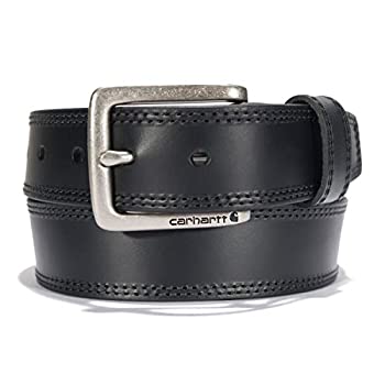 【中古】【輸入品・未使用】Carhartt Men 's Rugged Flex Belt with Engravedロゴバックル US サイズ: 42 カラー: ブラック