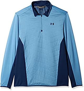 【中古】【輸入品・未使用】Under Armour メンズ コールドギア リアクター ハイブリッド ? ジップ S ブルー